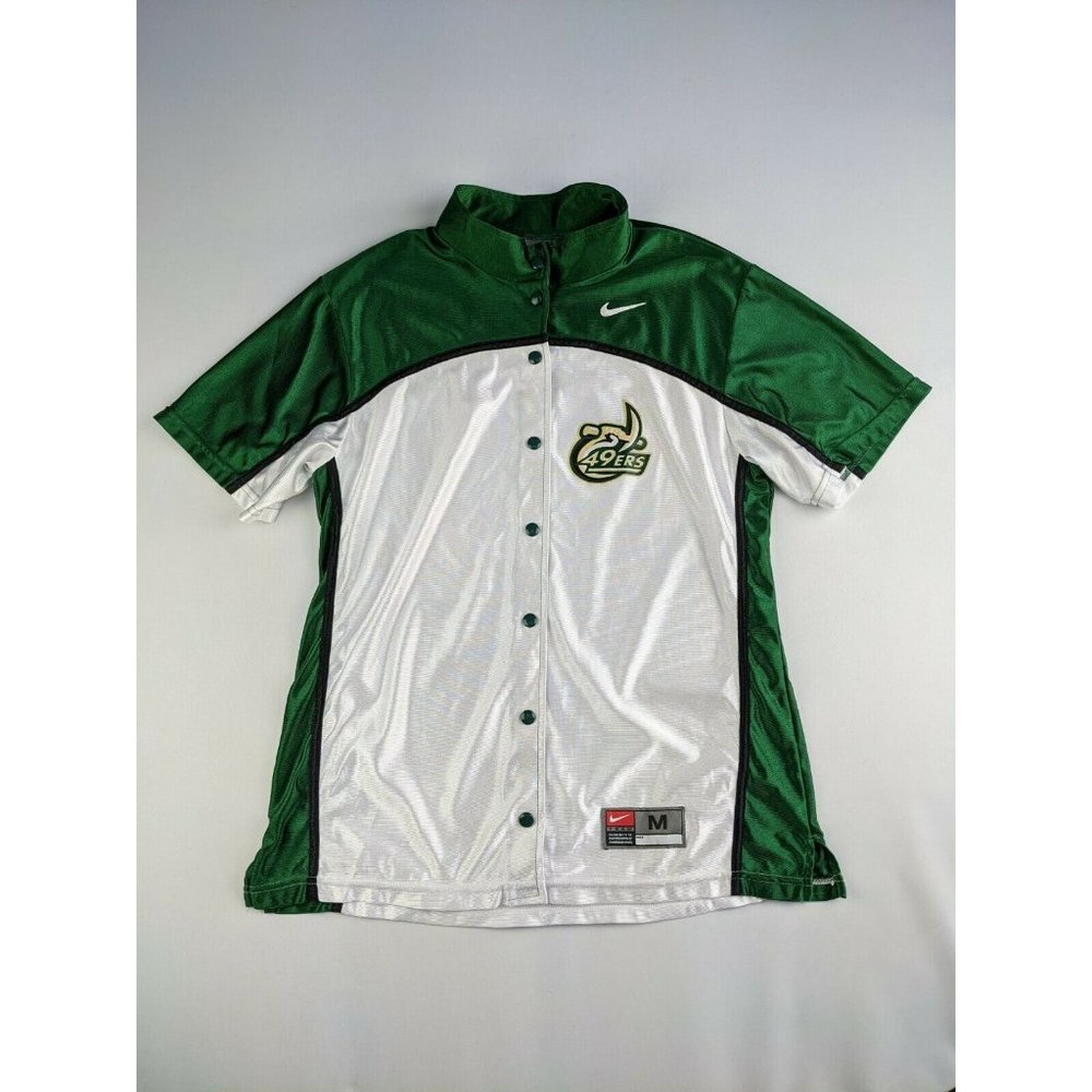 UNC Nike 49ers Vintage College Football Button Up